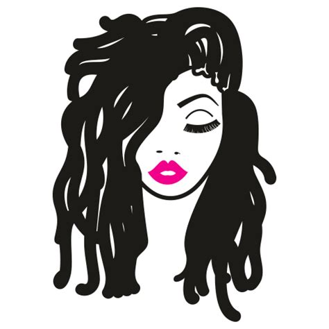 Black Woman With Dreadlocks Svg Woman With Dreadlocks Svg Fabulous