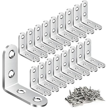 Amazon Hyever Stainless Steel Degree Right Angle Brackets