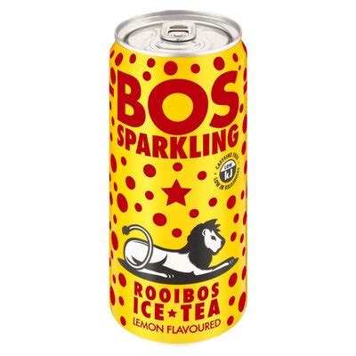 Bos Ice Tea Sparkling Lemon Ml Pnp