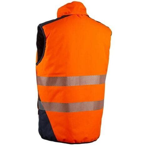 Coverguard Gilet De Travail Chaud Sans Manches Ripstop HV Orange