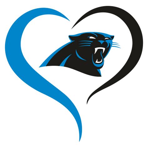 Clip Art And Image Files Craft Supplies And Tools Carolina Panthers Svg For