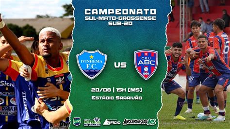 Ao Vivo Ivinhema X Uni O Abc Final Do Campeonato Sul Mato Grossense