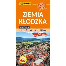 Mapa turystyczna Compass ZIEMIA KŁODZKA 1 50 000 laminowana e Horyzont