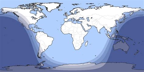 En rojo los países del mundo que no tienen ningún río