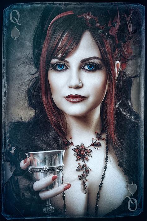 Queen Of Spades Gothic Beauty Gothic Steampunk