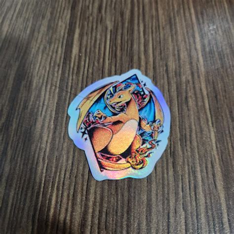 Jual Sticker Hologram Anime Psh1551 Pokemon Charizard Jakarta Utara Sticker Aja