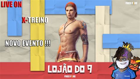 Free Fire Ao Vivo Em Busca Da Sensi Perfeita Xtreino Braaboo