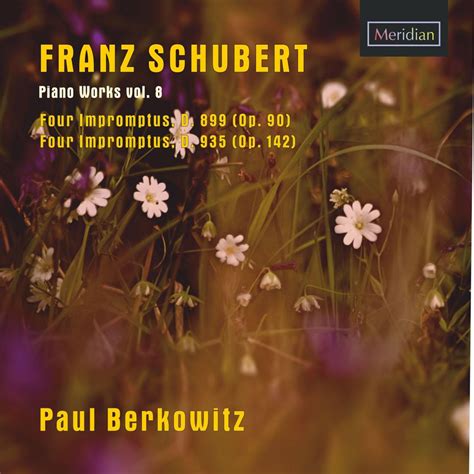 Franz Schubert 4 Impromptus In A Major Op 90 D 899 No 4 Original