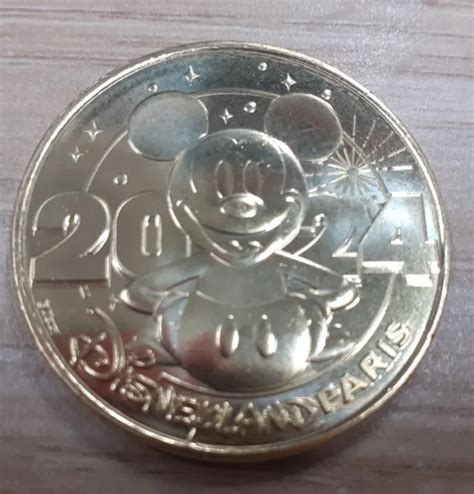 2 X 77 Disneyland Paris 2024 Stitch 2024 Token Monnaie De