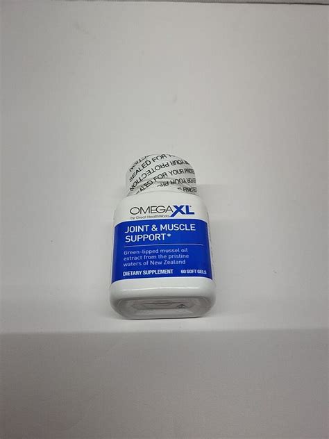 OmegaXL 60 Ct By Great HealthWorks Small Potent Joint Pain Relief