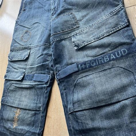 Marith Fran Ois Girbaud Men S Blue And Navy Jeans Depop