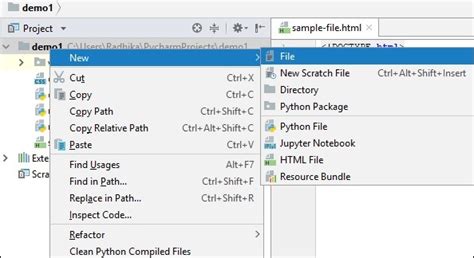 Pycharm HTML和CSS集成 Pycharm教程