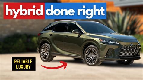 The Ultimate Luxury Hybrid Crossover Lexus Rx H Youtube