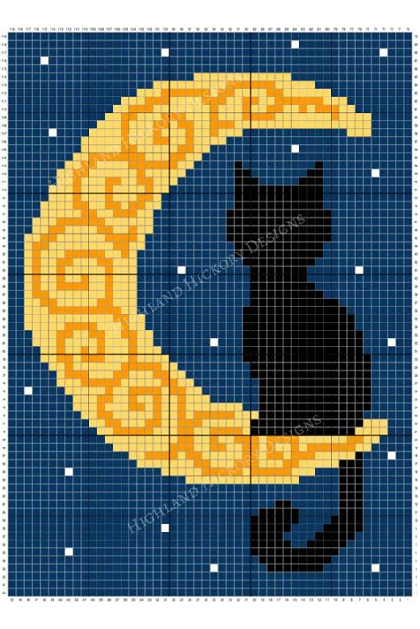 Crescent Moon Blanket Highland Hickory Designs Free Crochet Pattern