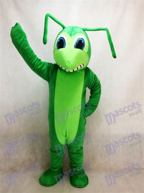 Grasshopper Mascot Costume Insect