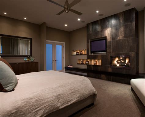 14 Gorgeous Master Bedroom Designs With Beautiful Fireplace