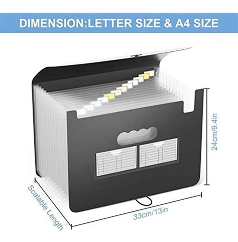 Abc Life Organizador De Archivos Acordeón Tamaño Carta Carp Cuotas