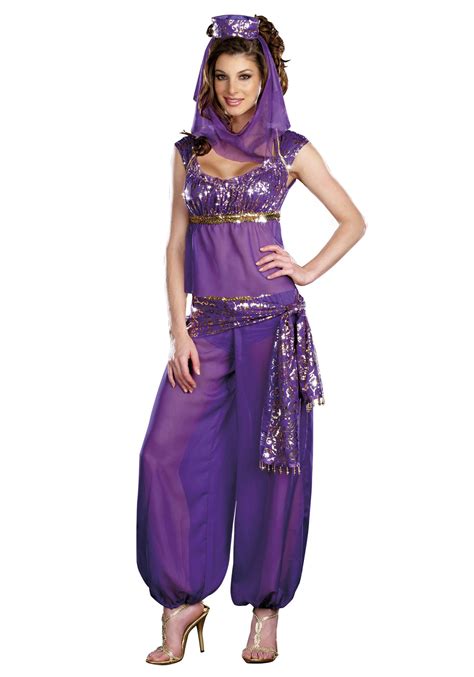 Sexy Purple Genie Costume