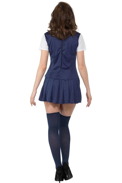 Costume Adult School Girl Navy | Party Time Online