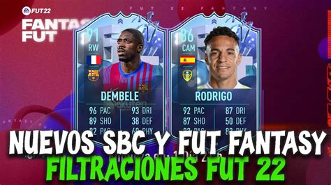 Brutal Filtracion Nuevos Sbc Player Pick Y Jugadores Fantasy En