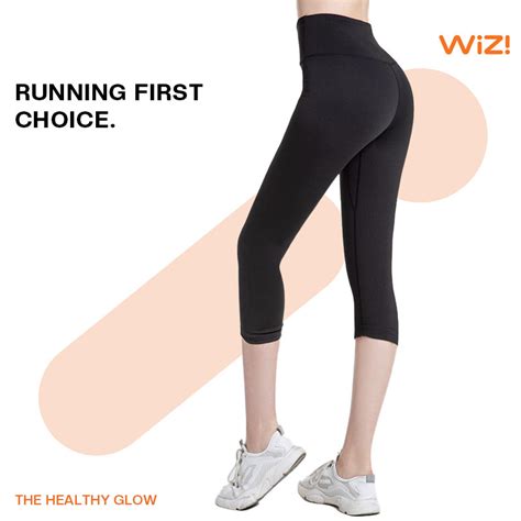 Jual Wizi Celana Legging Wanita Celana Olahraga Selutut Celana