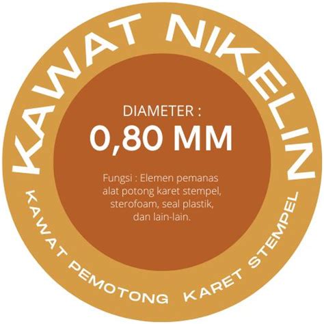 Jual Kawat Nikelin Diameter 08mm Shopee Indonesia