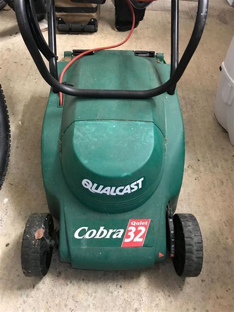 Qualcast Cobra Quiet 32 Electric Lawn Mower In Higham Ferrers