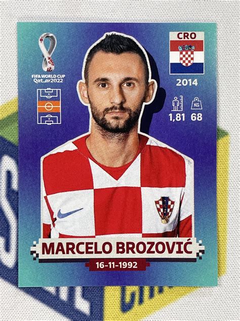 Cro Marcelo Brozovi Croatia Panini World Cup Sticker Solve