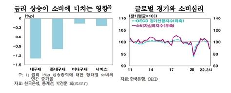 한은 경기둔화‧금리상승에 민간소비 증가세 약화될 것