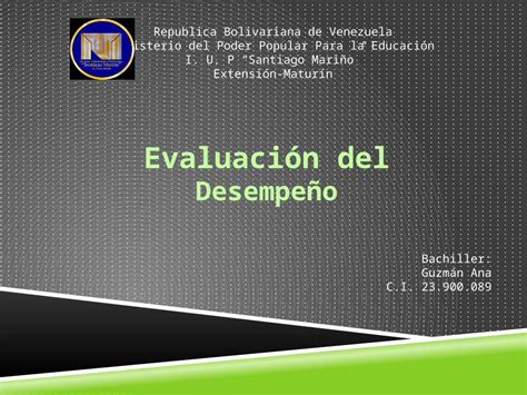 Pptx Evaluacion Del Desempe O Dokumen Tips