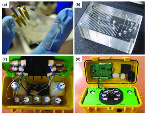 The Optofluidic Chips And Assembled System Used For Phosphate