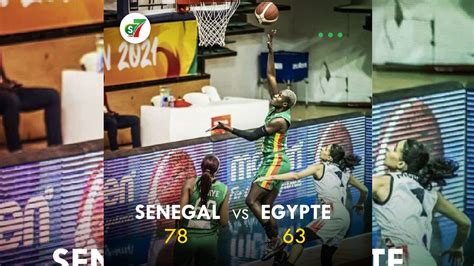 Afrobasket F Minin Le S N Gal Bat L Egypte Et Se Qualifie En