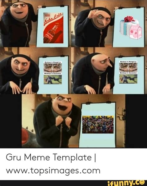 Gru Meme Template I Ifunny