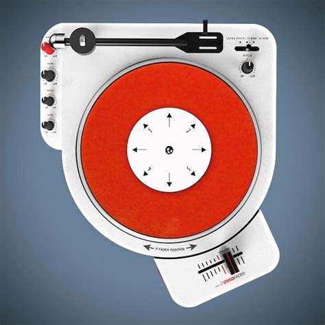 Check Out This Portable 7 Scratching Turntable The Vinyl Factory