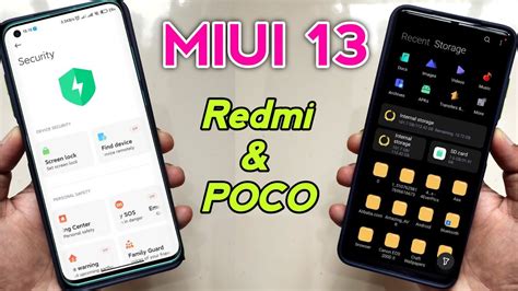 Miui 13 Features Install Any Redmi Poco Devices Miui 12 5 System