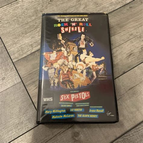 The Great Rock N Roll Swindle Sex Pistols Pre Cert Vhs Virgin Video