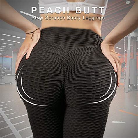 Varuwy Women S High Waist Yoga Pants TIK Tok Butt Lifting Anti