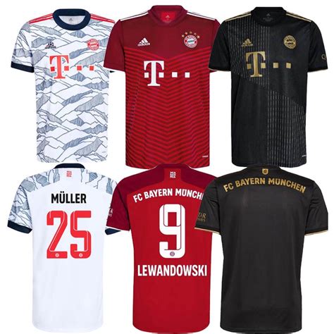 21 22 Bayern Munich Home And Away Jersey Ketiga KIMMCH GNABRY