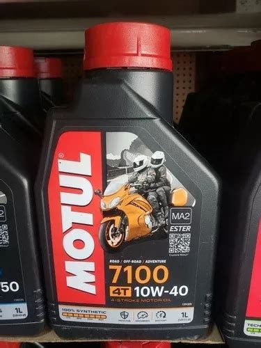 Aceite Motul 7100 10w40 4t Full Sintético Original MercadoLibre