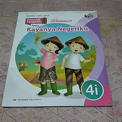 Jual Tematik Terpadu Sd Mi Kls I K Edisi Revisi Erlangga Shopee