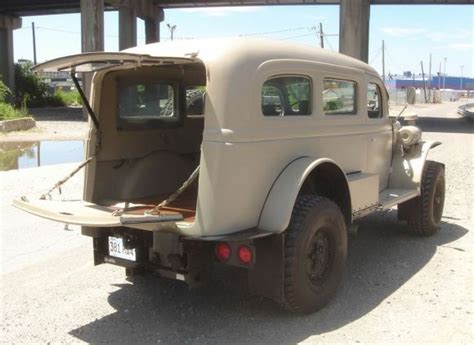 Bat Exclusive Restored And Upgraded 1942 Dodge Wc53 Carryall Turbodiesel