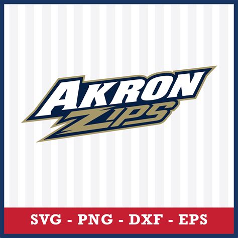 Logo Akron Zips 3 Svg Ncaa Svg Sport Svg Png Dxf Eps File Inspire