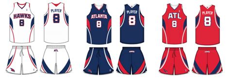 Atlanta Hawks Alternate Color Scheme Concept Updated With New Logos