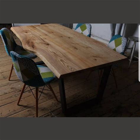 Rustic Solid Oak Table 2.4m - Rustic Modern Furniture - Rustic tables ...