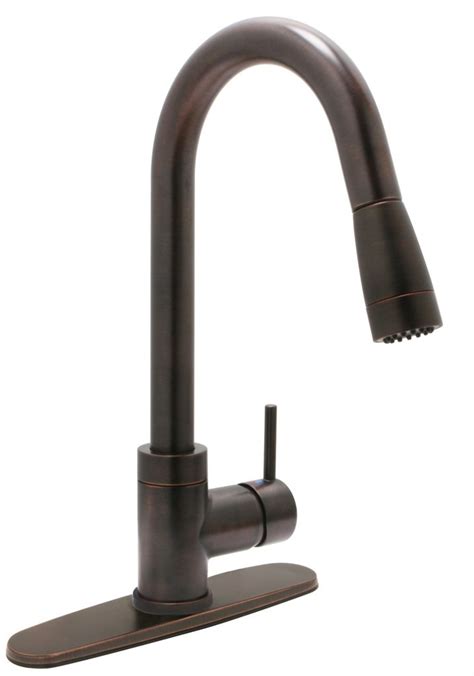 Kitchen Gooseneck Faucet with Sprayer | Commodore of Indiana