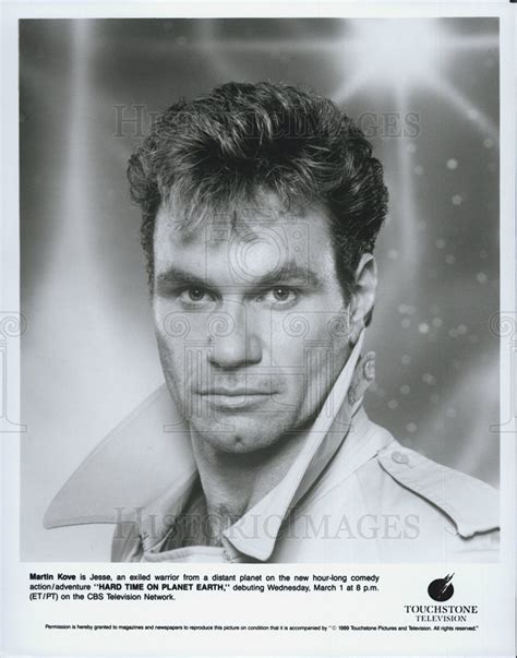 Martin Kove Stars In Hard Time On Planet Earth 1989 Vintage Promo Photo Print Historic Images