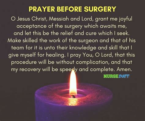 Short But Effective Prayers For Surgery Get Well Soon Surgery