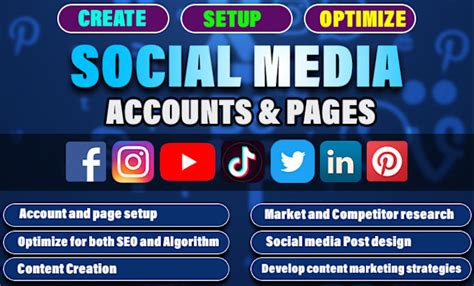 Create All Social Media Accounts Setup Design And Optimize By Dmtmd2