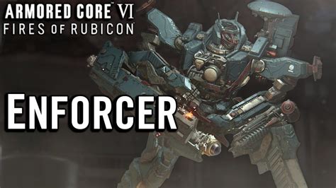 Armored Core 6 ENFORCER Boss Battle AC6 Gameplay YouTube