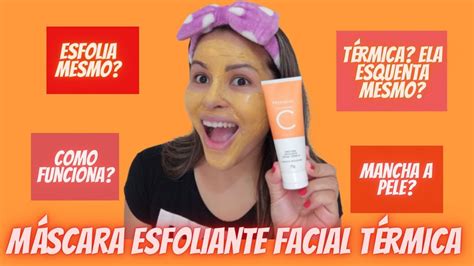 M Scara Esfoliante Facial T Rmica Vitamina C Renew Da Avon Youtube